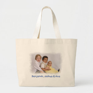 Bolsa Tote Grande Barra de ferramentas de fotos - Personalizada