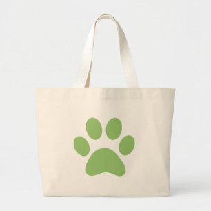 Bolsa Tote Grande Barra de ferramentas de impressão de pata