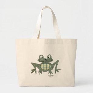 Bolsa Tote Grande Barra de ferramentas do Sapo Bobo