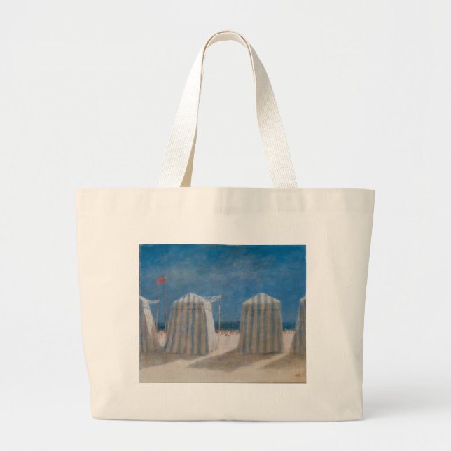 Bolsa Tote Grande Barracas Brittany 2012 da praia (Frente)