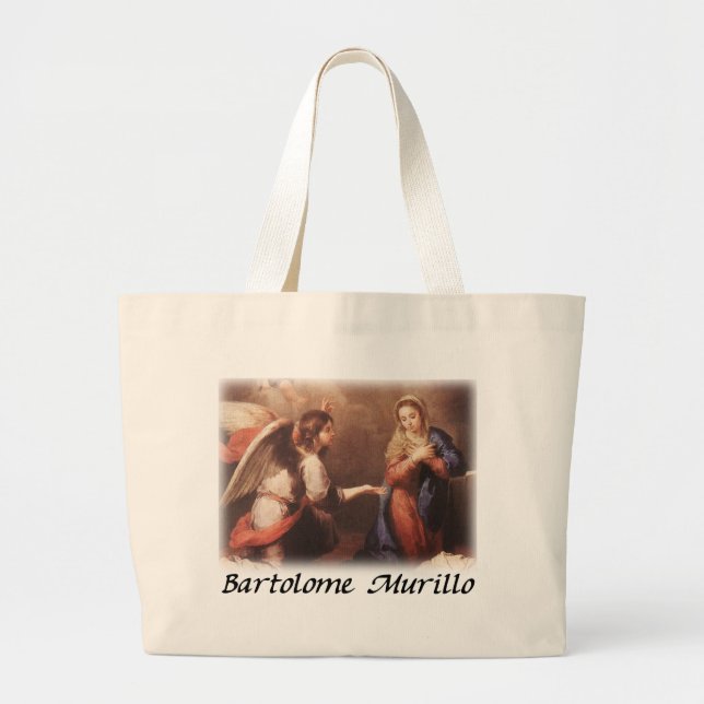 Bolsa Tote Grande Bartolome Murillo - o aviso (Frente)