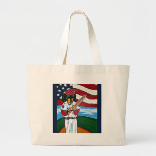 Bolsa Tote Grande Baseball doxie