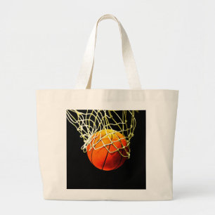 Bolsa Tote Grande Basquete I Love