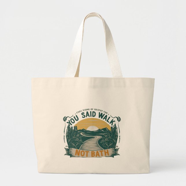 Bolsa Tote Grande Bath Time Betrayal (Frente)