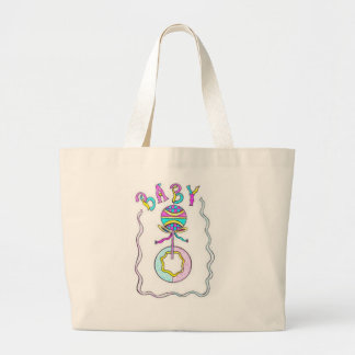 Bolsa Tote Grande Bebê Arte 