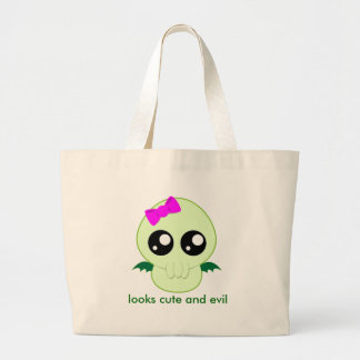 Bolsa Tote Grande Bebé Cthulhu