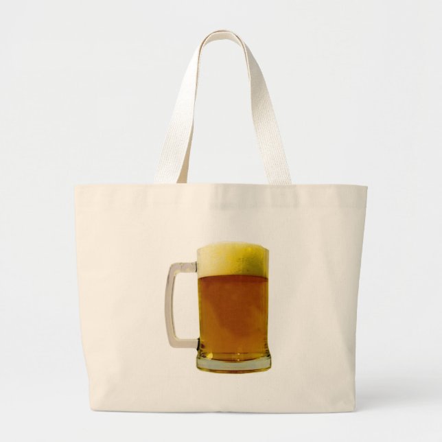 Bolsa Tote Grande Beer Mug (Frente)