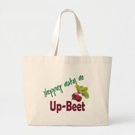 Bolsa Tote Grande Beet Vegetal Comprando Diversão