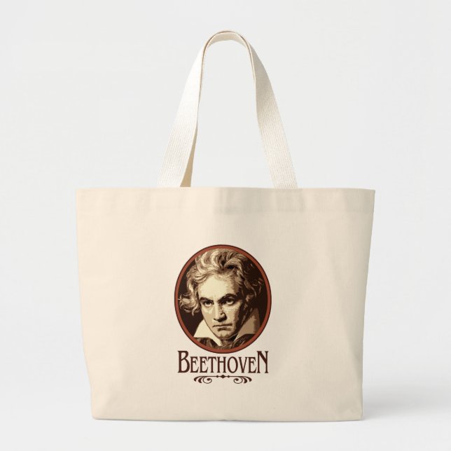 Bolsa Tote Grande Beethoven (Frente)