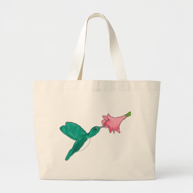 Bolsa Tote Grande Beija-flor (Frente)