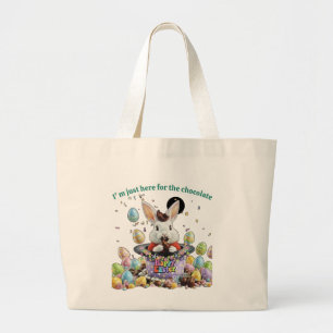 Bolsa Tote Grande Beijos de Coelho e Desejos de Chocolate