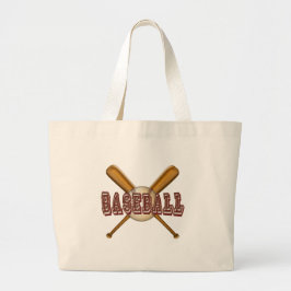 Bolsa Tote Grande Beisebol e Beisebol Cruzado