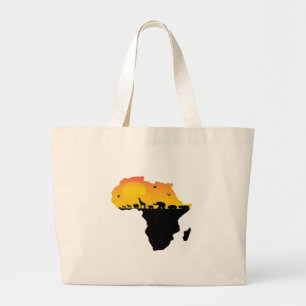BOLSA TOTE GRANDE BELEZA DE ÁFRICA