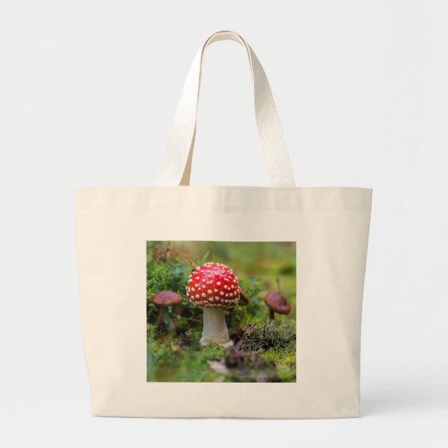 Bolsa Tote Grande Beleza de Outono (Frente)