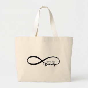 Bolsa Tote Grande Beleza do eterno infinita