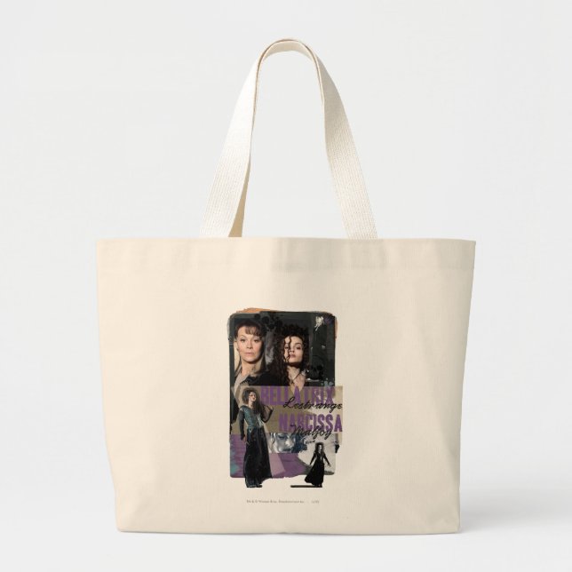 Bolsa Tote Grande Bellatrix Lestrange e Narcissa Malfoy (Frente)