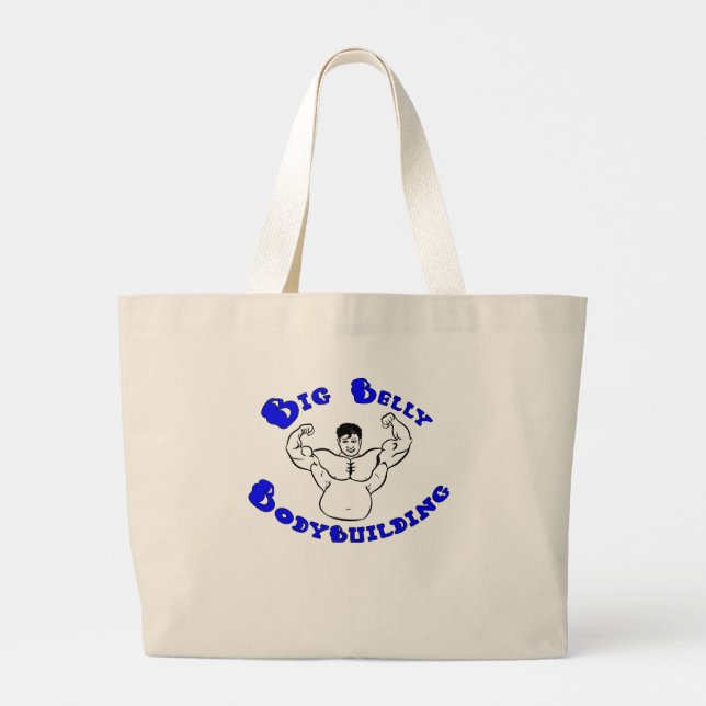 Bolsa Tote Grande Belly Bodybuilding (Verso)