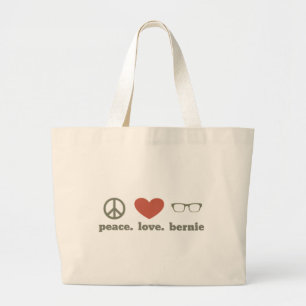 Bolsa Tote Grande Bernie Sanders Election Swag