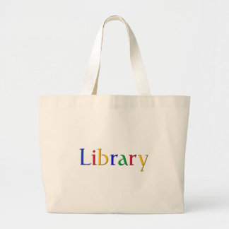 Bolsa Tote Grande Biblioteca