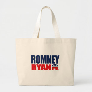 Bolsa Tote Grande BILHETE 2012.png de ROMNEY RYAN