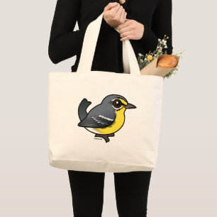 Bolsa Tote Grande Birdorable Adelaide's Warbler