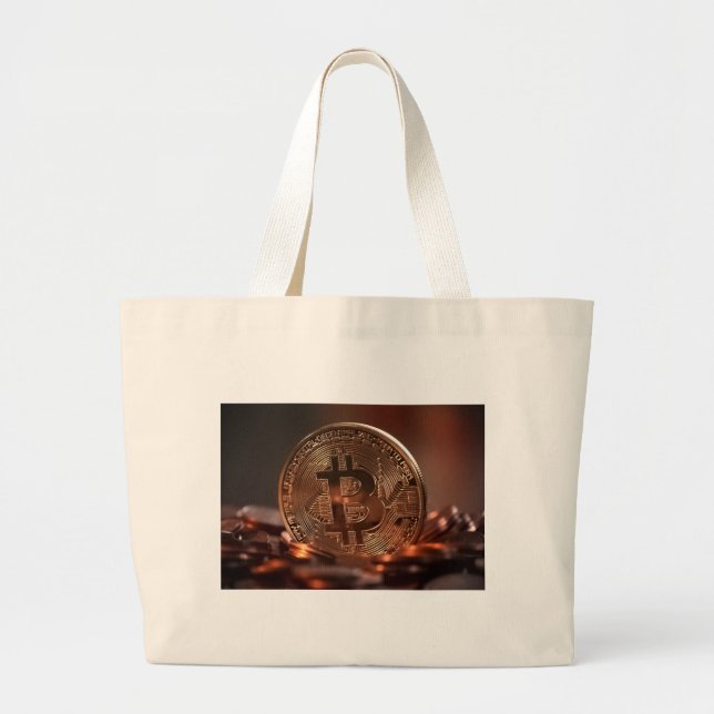 Bolsa Tote Grande Bitmoney (Frente)