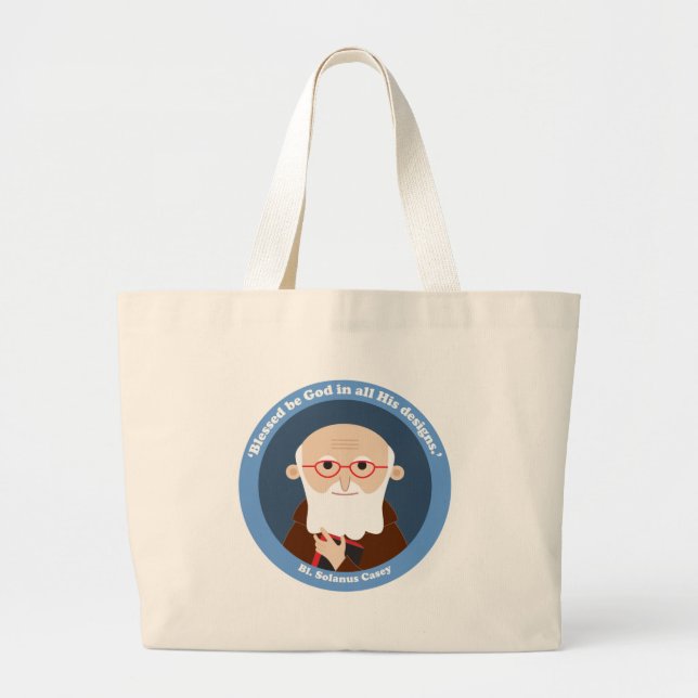 Bolsa Tote Grande Bl. Solanus Casey (Frente)