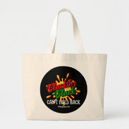 Bolsa Tote Grande BLACKITY BLACK NÃO CONSEGUE SEGURAR O Décimo Junho