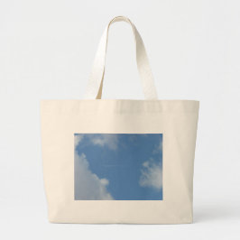 Bolsa Tote Grande Bleu ciel