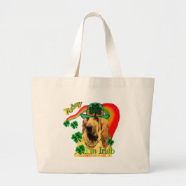 Bolsa Tote Grande Bloodhound st Patricks