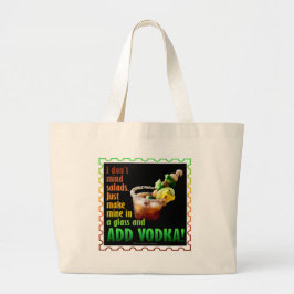 BOLSA TOTE GRANDE BLOODY MARY, CARREGADA COM BOOZE