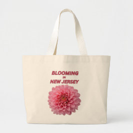 BOLSA TOTE GRANDE BLOOMING IN NJ, CHRYSANTHEMUM FLORAL TOTE BAG