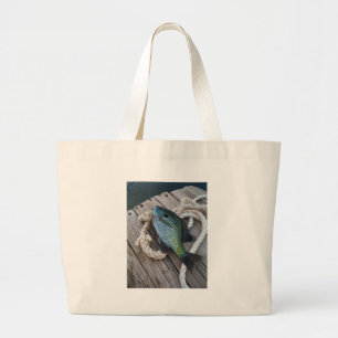 Bolsa Tote Grande bluegill no doca