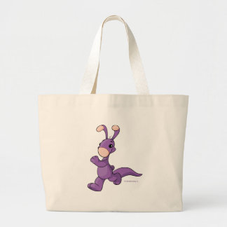 Bolsa Tote Grande Blumaroo roxo de marcha