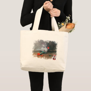 Bolsa Tote Grande Bodegón/Natureza/Vida morta