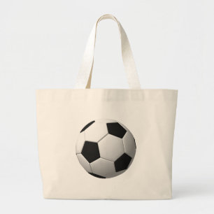 Bolsa Tote Grande Bola de futebol:
