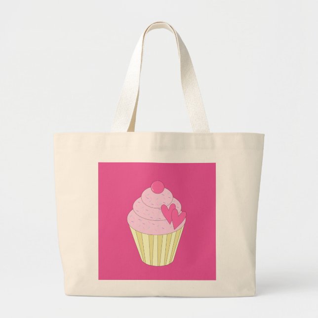 Bolsa Tote Grande Bolo de Decorado illusima (Frente)