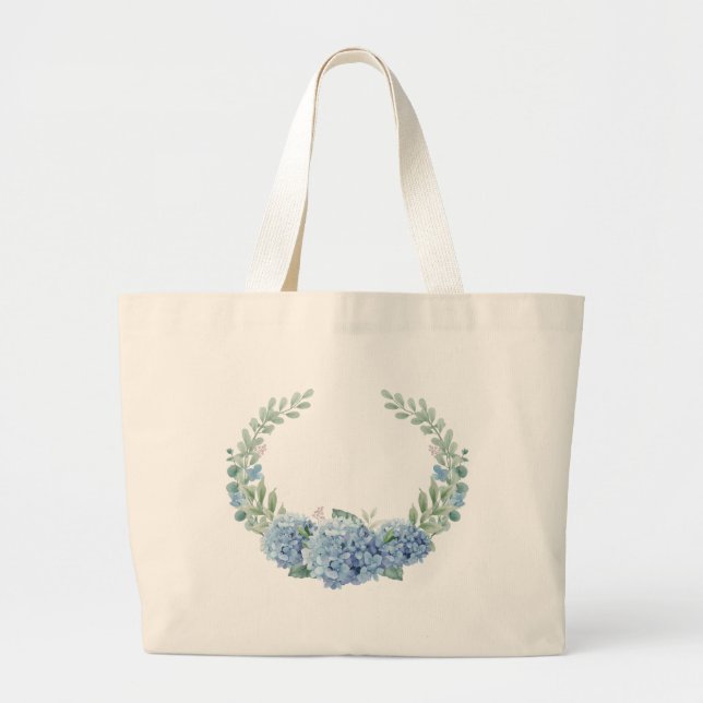 Bolsa Tote Grande "Bolsa de Flores de Mola" (Frente)
