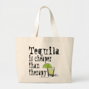 BOLSA TOTE GRANDE BOLSAS DE COCKTAIL, TEQUILA É MAIS BARATO QUE A T