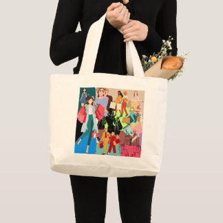 Bolsa Tote Grande Bolsas de Compras