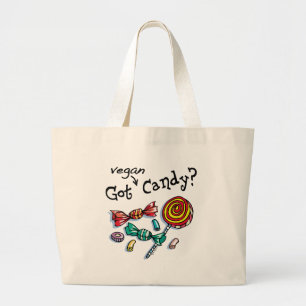 Bolsa Tote Grande Bolsas de Vegan Halloween