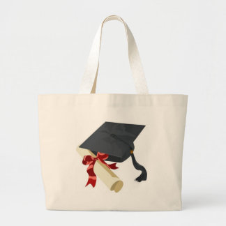 Bolsa Tote Grande Boné de formatura & diploma