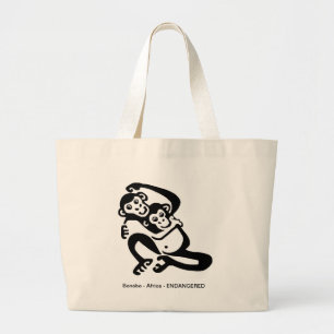 Bolsa Tote Grande Bonobo - saco de tote grande