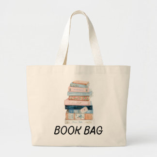 Bolsa Tote Grande Book Lover's 