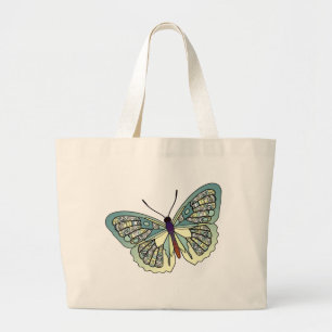 Bolsa Tote Grande Borboleta - 23