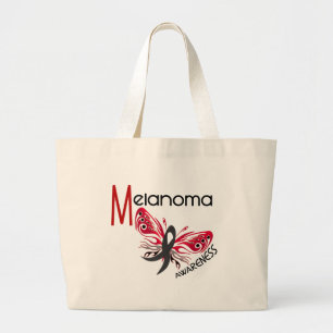 Bolsa Tote Grande BORBOLETA 3,1 da melanoma/cancer de pele