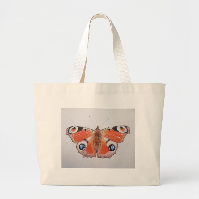 Bolsa Tote Grande Borboleta de pavão 2012 (Frente)