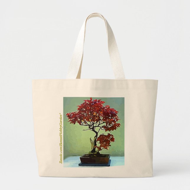 Bolsa Tote Grande Bordo japonês (Frente)