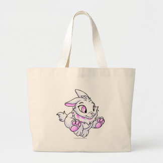 Bolsa Tote Grande Branco de Cybunny