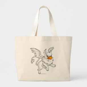 Bolsa Tote Grande Branco do Eyrie